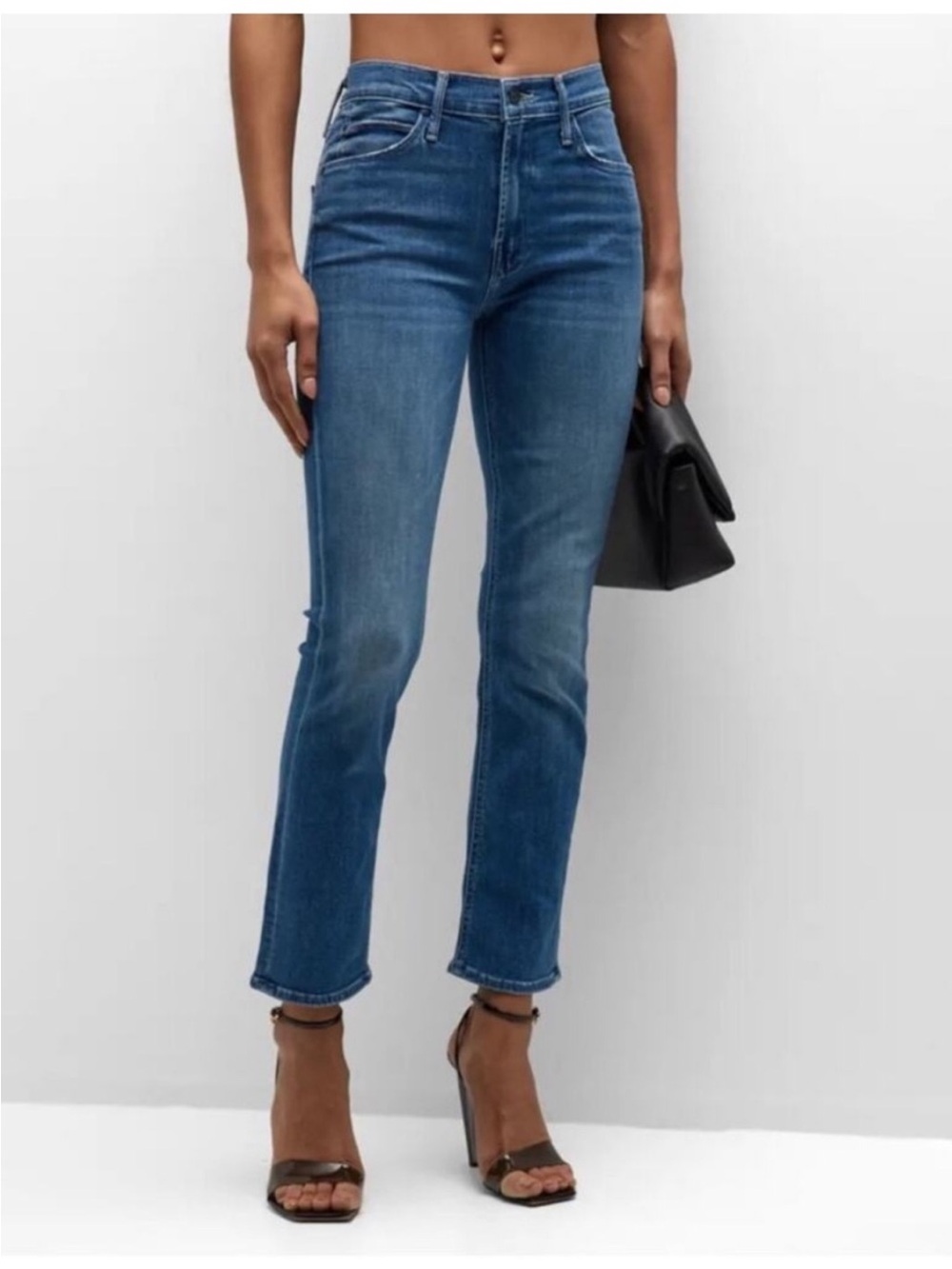 MOTHER THE MID RISE DAZZLER ANKLE jeans SATISFACTION, GUARANTEED wash sz 27